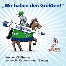 Such a dose can be taken once or twice a week. Neu Ivermectin Von Cp Pharma Zur Entwurmung Fur Pferde Bis Kg Vet Magazin De