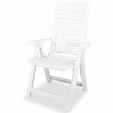 Product title flash furniture 5 pack 880 lb. Yard Garden Outdoor Living Reclining Garden Chairs 2 Pcs Plastic White Patio Garden Furniture