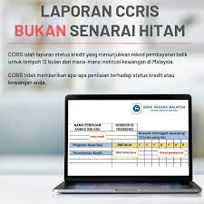 1300 88 5465 (bnmtelelink) +603 2174 1717 (international line) bnmtelelink@bnm.gov.my. Laporan Ccris Bukan Senarai Hitam Bank Negara Malaysia Facebook
