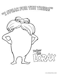 Do you remember the character of the lorax? The Lorax Coloring Pages Tv Film I Speak For The Trees Printable 2020 09343 Coloring4free Coloring4free Com