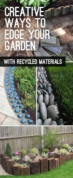Rocks and pebbles garden edging ideas. Best Diy Crafts Ideas Garden Edging Landscape Edging Ideas With Recycled Materials Garden Edging Diy Loop Leading Diy Craft Inspiration Magazine Database