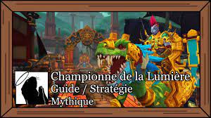 Guide de la monture secrète de l'antre. Championne De La Lumiere Mythique Strategie Express Youtube