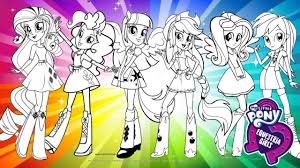 Download this adorable dog printable to delight your child. The Equestria Girls Coloring Page Compilation My Little Pony Mewarnai Kuda Poni Youtube