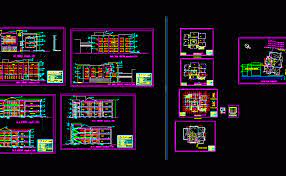 Klasik 1+1 dairelerde açık mutfaklı bir salon, bir oda ve bir banyo oluyor. Faculty Building Architecture Dwg Plan For Autocad Designs Cad