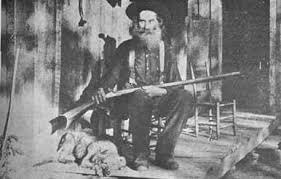 Long Hair Sam Burchfield A well known moonshiner who lived in Chestnut  Flats