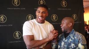 Floyd mayweather spent an ungodly amount of money on jewelry during an l.a. Watch Anthony Joshua Tells Floyd Get Me On Mayweather Vs Mcgregor Undercard Pundit Arena