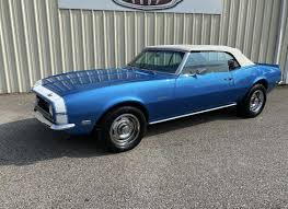 blue convertible to a white interior ...