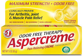 It works by blocking nerve signals in your body. Amazon Com Aspercreme Pain Relieving Creme Odor Free 3 Oz Pack Of 5 Everything Else