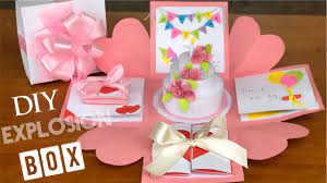 If you have any query while making this you can comment below anytime. Diy Explosion Box For Birthday Explosion Box Tutorial For Beginners Easy Tutorial Youtube