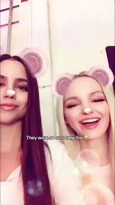 I miss this cast so much @SofiaCarson #sofiacarson #descendants  #dovecameron #cast #cutee #bear #snapchat #video #fyyyyyyyyyyyyyyyy
