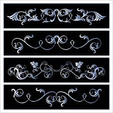 Choose from over a million free vectors, clipart graphics, vector art images, design templates, and illustrations created this seamless black and white pattern comes at $5 for the regular license and $75 for the extended license. Black And White Floral Border Design Free Vector Download 26 003 Free Vector For Commercial Use Format Ai Eps Cdr Svg Vector Illustration Graphic Art Design