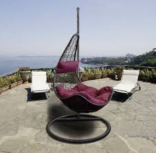 Anthrazitfarbener Polyrattan Hangesessel Mit Gestell Inkl Polster Und Kopfkissen Mehr Infos Findest Outdoor Hangesessel Gartenliege Hangesessel Mit Gestell