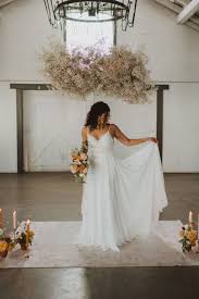 Romantic Bohemian Wedding Dress Try On At Home In 2020 Romantic Bohemian Wedding Dresses Dream Wedding Dress Princesses Wedding Dress Low Back