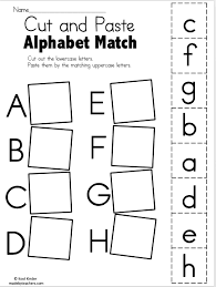 There are 26 letters in the english alphabet, consisting of 21 consonants and five vowels. Free Alphabet Worksheets Match A To E Made By Teachers