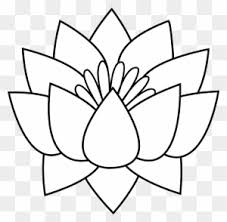 Free coloring sheets to print and download. Flower Line Drawing Clip Art Free Transparent Png Clipart Images Free Download Clipartmax