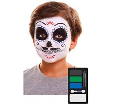 It may just look like a beautiful, creative look for halloween, but the fact is the sugar skull. Pack De Maquillage Dia De Los Muertos