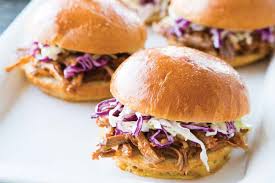 Carolina Style Pork Bbq Sandwiches Recipe Epicurious Com