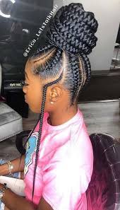 2019 Trendy And Beautiful African Braids Natural Hair Styles Braided Hairstyles Box Braids Hairstyles