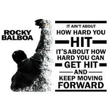 I would not consider myself to be a quote unquote real new york rapper. Rocky Balboa Motivational Quote Silk Poster 12x18 24x36 Sylvester Stallone Ebay