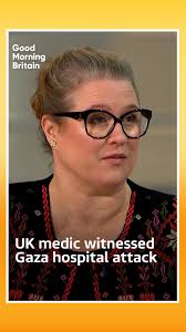 British physiotherapist Rachael Moses has just returned from Gaza where she  was working in the Nasser Hospital when it was attacked by the IDF last  week.