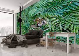 Want to bring breezy bahama style decorating home? Tropical Wallpaper Get The Jungle Look Wallsauce Us