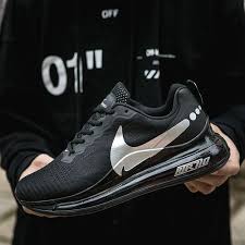 Nike Air Max 720 Black Silver Men S Athletic Sneakers Nike Shoes Air Max Nike Air Max Nike Air Shoes
