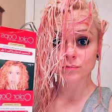 I used loreal color remover which is practically bleach and it's pinkish. Does Color Oops Remove All Hair Colors What About Black Red Blue Or Purple
