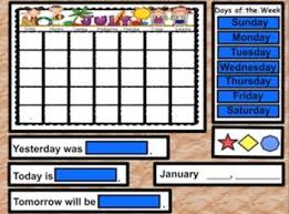 This Set Contains 1 Monthly Calendar July Activinspire Flip Chart They Are Interactive Calendar Fli Kindergarten Calendar Interactive Calendar Calendar Math