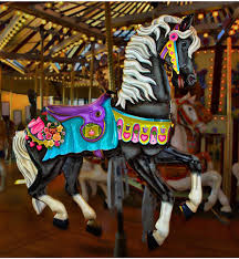 Rare figures have sold as high as $100,000. Carousel Horses An Illusion Of Freedom The Squirrelbasket