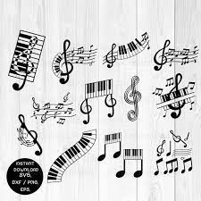 Music Note Svg Piano Svg Treble Clef Svg Piano Keys Svg Etsy Svg Music Notes Music Signs