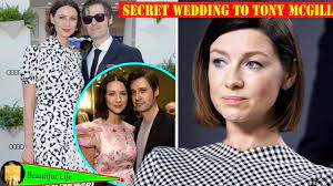 Congrats to caitriona balfe and tony mcgill on their wedding . Outlander Star Caitriona Balfe Opens Up About Secret Wedding To Tony Mcgill Youtube