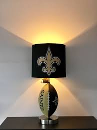 Nfl New Orleans Saints Football Lamp Saints Saints Light Football Decor Sports Decor Man C Saints Football New Orleans Saints New Orleans Saints Football