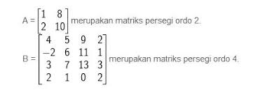Beberapa buku matematika menggunakan singkatan u atau e yang mengacu kepada unit matrix dalam bahasa inggris (matriks satuan) dan terjemahannya dalam bahasa jerman, einheitsmatrix. Contoh Soal Matriks Dosenpintar Com