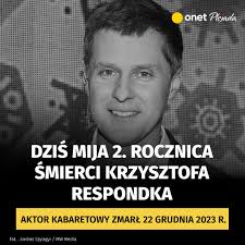 Krzysztof Respondek zmarł po przebytym zawale w wieku 54 lat. Był żonaty,  miał dwie córki: Antoninę i Florentynę. "Trzy dni temu graliśmy razem  imprezę. Był w pełni sił, żartował jak zawsze, normalny
