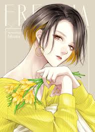 twitter 芸術的アニメ少女 美人 イラスト ファンタジーアートの女性