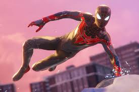 Peter parker makes this suit after the classic suit becomes damaged in the opening sequences of the game. Spider Man Miles Morales Update Adds Advanced Suit Muscles Polygon