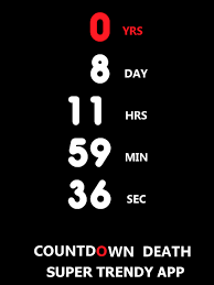Countdown notification movie app sound effect. Death Timer Calculator For Countdown App Prank For Android Apk Download