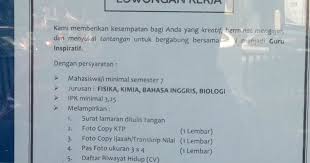 Demikianlah berita lowongan kerja bukittinggi terbaru untuk bulan ini yang dapat kami sampaikan untuk sobat pengunjung setia zonakeren.com, website info lowongan kerja terbaru dan terkini seluruh indonesia minggu ini. Lowongan Kerja Guru Inspiratif Adsanjaya