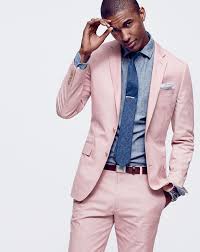 Black And Pink Suit For Men I Love Men In Suits Pink Suit Men Mens Outfits Well Dressed Men