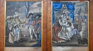 Both sons of Tipu Sultan, had famously been surrendered in 1792 to Lord Cornwallis as hostages at the age of 10 and nine years respectively as a personal – almost inconceivably cruel –