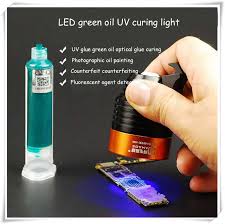Jyrkior Mobile Phone Repair Tool Uv Glue Curing Lamp Usb Led Ultraviolet Green Oil Curing Purple Light For Mainboard Repair Hand Tool Sets Aliexpress