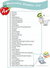 Homeschool Supplies List Homeschool Supplies Back To School Activities School Activities