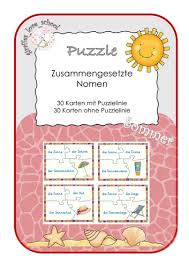 Als einführung habe ich diese bildkarten für die tafel erstellt. Puzzles Zusammengesetzte Nomen Zusammengesetzte Nomen Nomen Unterrichtsplanung
