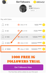 Get your video real views, we offer 100% authentic quality views. Getinsta Free Instagram Followers Instant Trial 1k 10k 50k
