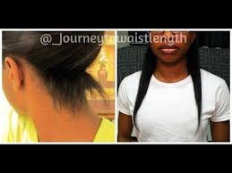 How I Grew Out My Nape Hair Neck Length To Mid Back Length Long Relaxed Hair Relaxed Hair Grow Long Hair