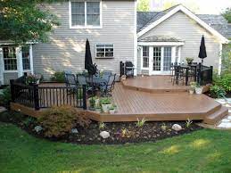 4 Tips To Start Building A Backyard Deck Deck Designs Backyard Decks Backyard Wooden Deck Designs