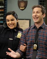Jake and charles showed rosa the covid high five, a new way to . Brooklyn Nine Nine S Amy Star Left In Tears In Season 8 First Look Hard To Articulate Tv Radio Showbiz Tv Express Co Uk