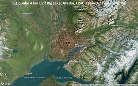 Significant 5 1 Quake Hits Near Anchorage Alaska Volcanodiscovery