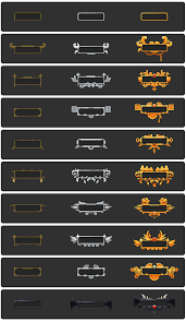 Ornements Interface Jeu Dofus Game Design
