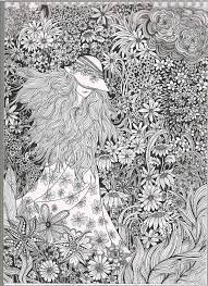 Garden paths & forest trails quick coloring book (8.62 x 11.75 inches). Inspirational Coloring Pages From Secret Garden Enchanted Forest And Other Coloring Books For Laminas Para Colorear Dibujos Para Pintar Dibujos Para Colorear